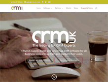 Tablet Screenshot of crm-uk.com